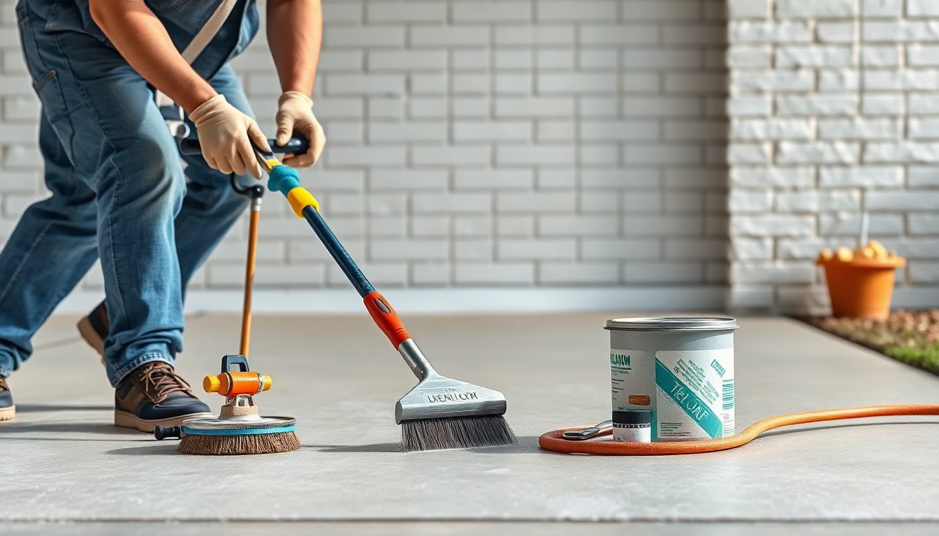 Concrete & Driveway Painting